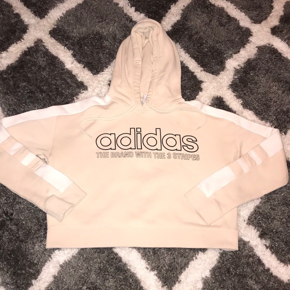 adidas Sweaters - Adidas crop hoodie
